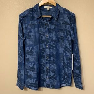 NWT Life in Progress Denim Shirt